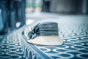 a lone hat left on the dance floor